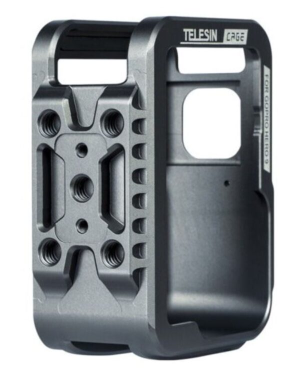 ActionCam Telesin CNC aluminium alloy housing cage for GoPro Hero 9 Black