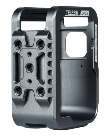 ActionCam Telesin CNC aluminium alloy housing cage for GoPro Hero 9 Black
