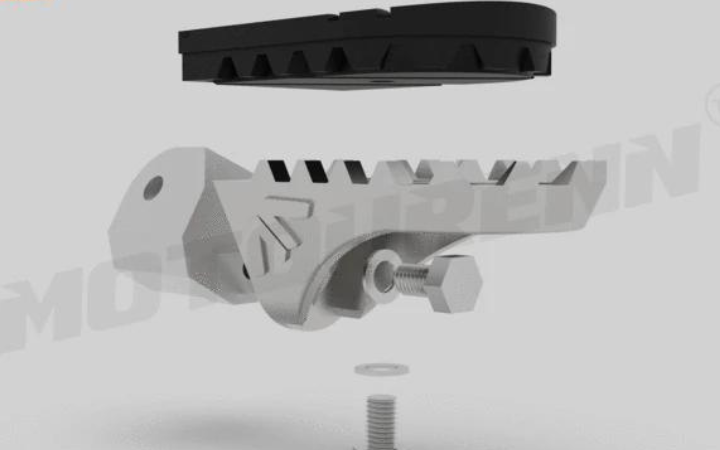 Motourenn "Adventurist" Premium Adjustable Footpegs - RE- INTERCEPTOR