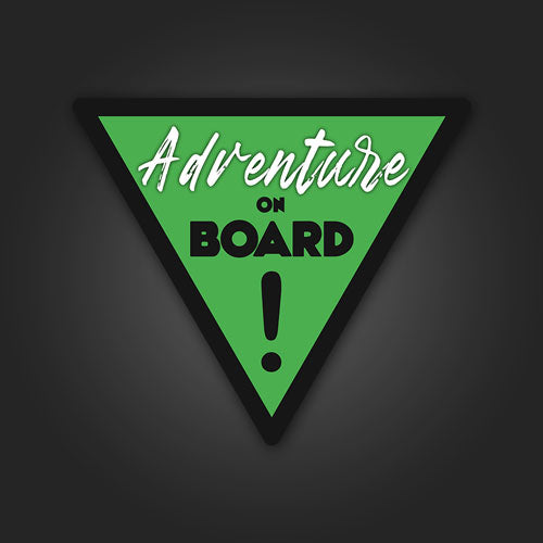 Inline4 Adventure On Board Sticker