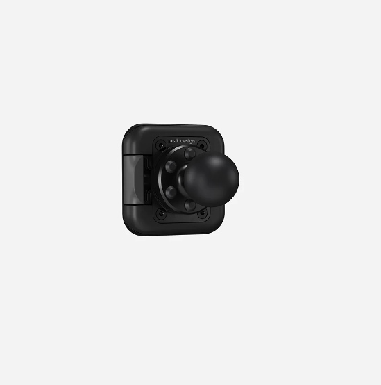 Peak Design - Mobile Motorcycle Mount 1″ Ball Adapter : Black