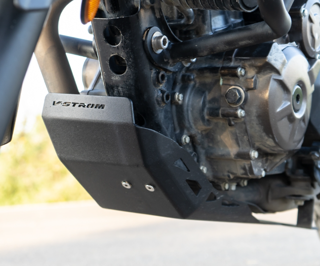 ZANA - BASH PLATE BLACK ALUMINIUM FOR V-STROM 250