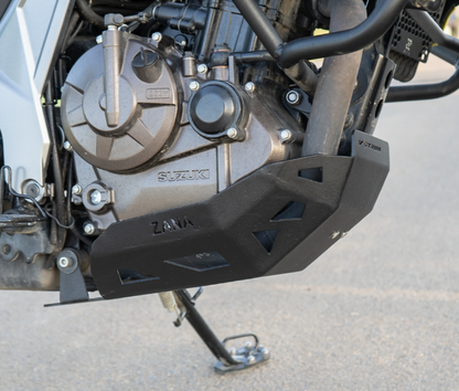 ZANA - BASH PLATE BLACK ALUMINIUM FOR V-STROM 250