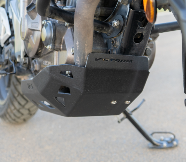 ZANA - BASH PLATE BLACK ALUMINIUM FOR V-STROM 250