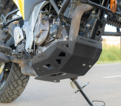 ZANA - BASH PLATE BLACK ALUMINIUM FOR V-STROM 250