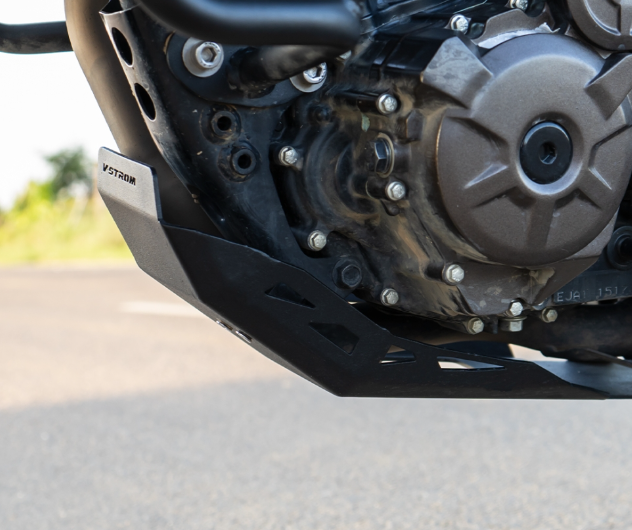 ZANA - BASH PLATE BLACK ALUMINIUM FOR V-STROM 250