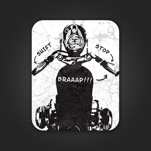 Inline4 Braaap Sticker