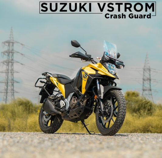 Zana - Crash Guard With Slider Puck Black for VSTROM 250