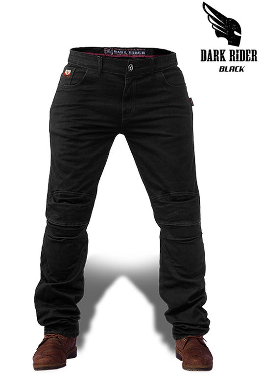 Dark Rider Motorcycle Jeans Black