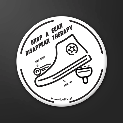 Inline4 Drop a Gear Badge