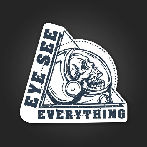 Inline4 Eye see Everything Sticker