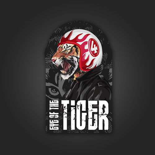 Inline4 Eye of the Tiger Sticker