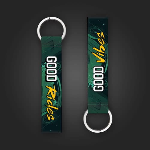 Inline4 - Keytag - Good Vibes-Good Rides