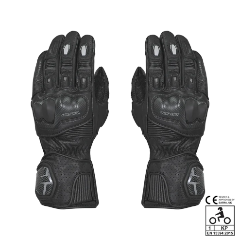 Viaterra - Grid – Full Gauntlet Motorcycle Riding Gloves