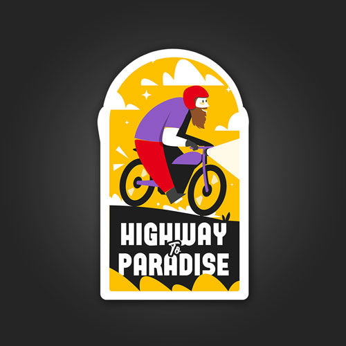 Inline4 Highway To Paradise Sticker