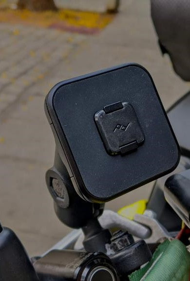 Peak Design - Mobile Motorcycle Mount 1″ Ball Adapter : Black