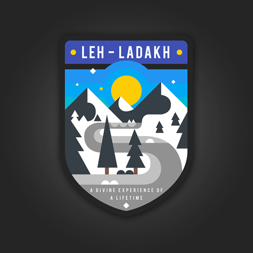 Inline4 Leh-Ladakh Sticker