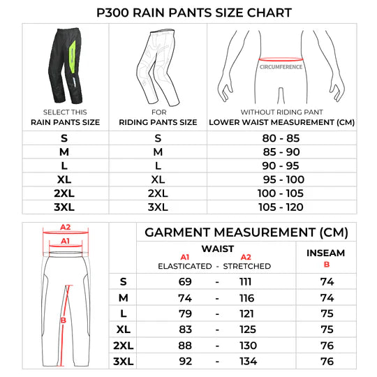 Viaterra P300 Rain Pants