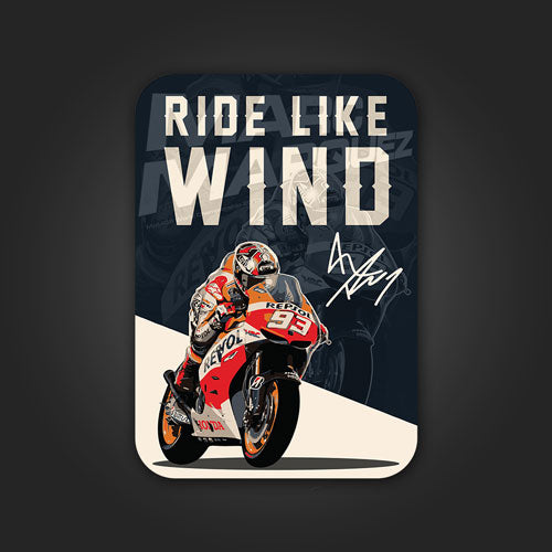 Inline4 Ride like wind Sticker