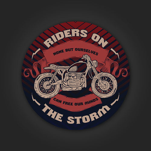 Inline4Riders on the Storm Sticker