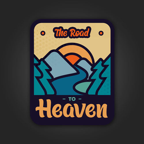 Inline4 Road To Heaven Sticker