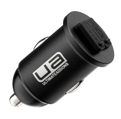 UltimateAddons - Motorcycle Mini Dual USB Charger 12V 4.8 AMP