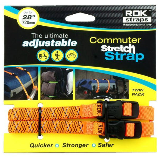 ROK Straps LD 12mm Adjustable Orange