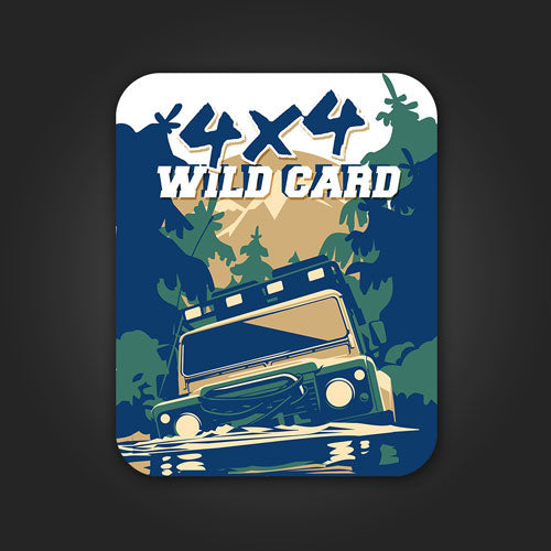 Inline4 Wild Card Sticker