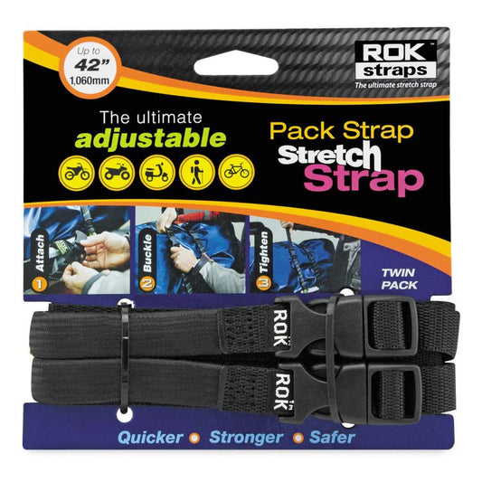 ROK Straps MD 16mm Adjustable Black