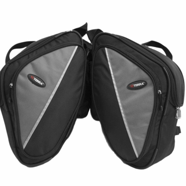 ViaTerra Wolf Saddlebags Black