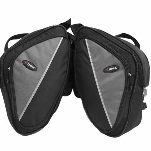 ViaTerra Wolf Saddlebags Black
