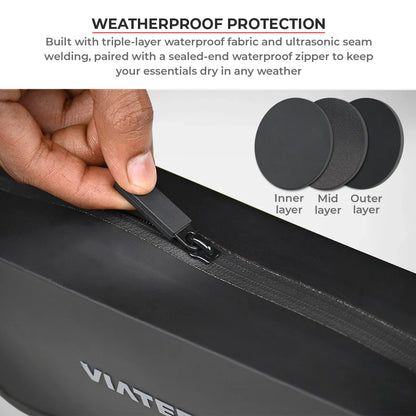 Viaterra 100% Waterproof Handlebar Bag