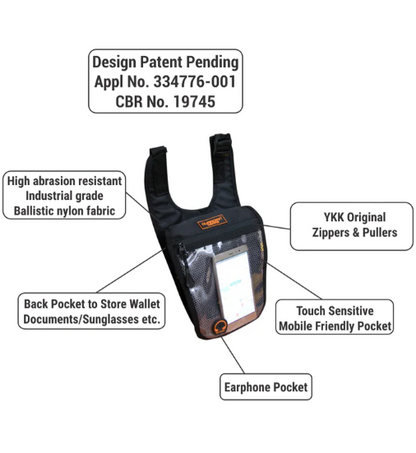 GUARDIAN GEARS Wolverine Tank Pouch With Rain Cover