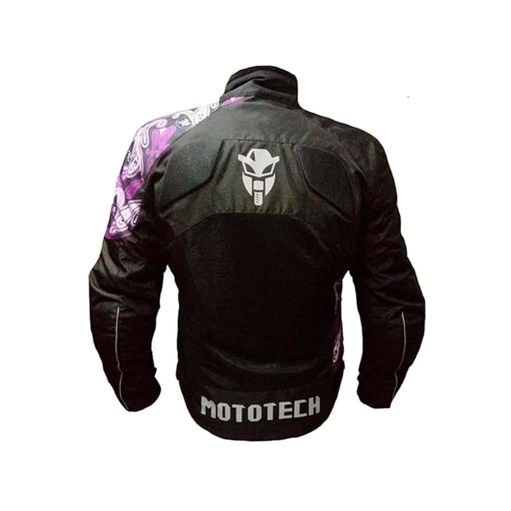 Mototech - Scrambler Air Women's Motorcycle Jacket - Purple - Level 2