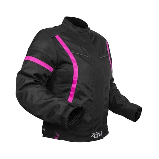 ZEUS - ZENA V4.0 Ladies Riding Jacket Black Pink